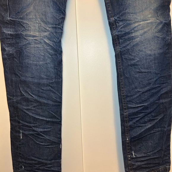 Diesel DNA "dirty new age" stacked slim distressed jeans - Picture 8 of 16